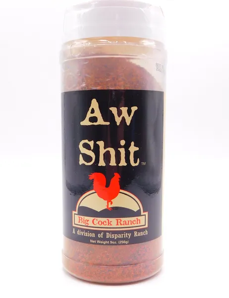 Aw Shit seasoning jar