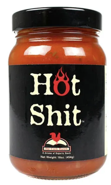 Jar of Hot Shit salsa