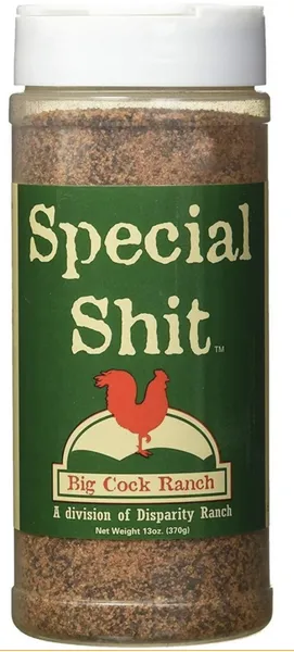 Special Shit seasoning jar